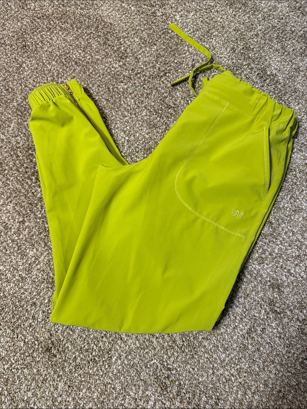 Albion Lime Green Women's Jogger Pants